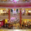 Christmas sprit in Trafford shopping centre, Manchester 2005