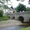The Bridge over the River Clun in Clun, South Shropshire