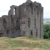 Clun Castle in South Shropshire
