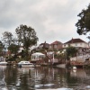 Homes on the waterfront, Christchurch, Dorset
