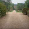 the driveway, Amberley Castle