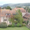 spendid view from the battlements, Amberley Castle
