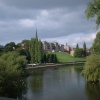 View of Shrewsbury from the English Bridge