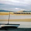 Arnside, Cumbria - Boat and Railway Bridge