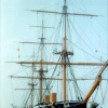 HMS Warrior in Portsmouth, Hampshire