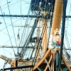 HMS Victory in Royal Naval Museum in Portsmouth, Hampshire