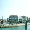 Old Town in Portsmouth, Hampshire. The Spice Island Inn