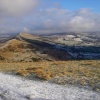 Mam Tor looking from Back Tor. Peak District