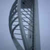 Looing up at the Spinnaker Tower. Portsmouth