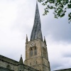 St Mary and All Saints Church in Chesterfield, Derbyshire