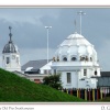 The Victorian Pier Dome, Southampton, viewed from the play area Mayflower Park