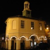 The Pepperpot at night, Godalming, Surrey