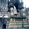 Albert Memorial and Town Hall in Manchester