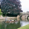 Clare College and River Cam in Cambridge