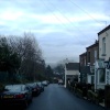 An image taken at School Hill Lane, Lower Heswall, looking over toward Wales