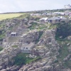 Minack Theatre, from Treen Cliffs / Logans Rock. Porthcurno, Cornwall