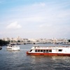 The river Thames and London Eye