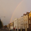 Windmill Street, Gravesend, Kent, showing Emmanuel Baptist Church.
