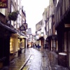 York. Shambles on a damp January afternoon
