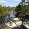 Low Force, at Bowlees on the River Tees, Upper Teesdale, County Durham.