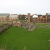 Lindisfarne Priory and St Mary's Church, Holy Island, Northumberland.  - 