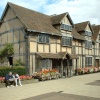 Stratford upon Avon (Shakespeare's house).