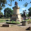 Shakespeare Monument, June 2003, Stratford upon Avon