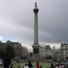 Nelsons Column at Trafalgar Square, London