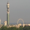London Eye, taken from primrose hill.