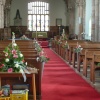 Interior of Holme Cultram Abbey, Abbey Town, Cumbria.