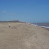 A Gorgeous view of Ingoldmells beach on a summers morning at 10:47AM