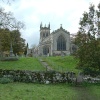 Hawes church, North Yorkshire, from lower rear field taken Oct 05