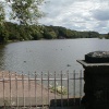 A view of Newmillerdam taken near the memorial, West Yorkshire.