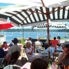 Cafe at Dittisham, Devon. July 2005