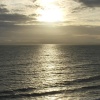 A view from the beach at Southbourne, in Bournemouth.