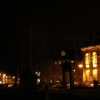 The Queens Hall, Beaumont Street, right. And Hexham Abbey, left.