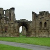 Tynemouth Castle in England