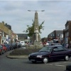 March, Cambridgeshire. Town Centre war memorial .