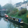 March, Cambridgeshire. River Nene at town bridge.