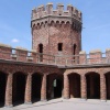 The roof of Tattershall Castle, Tattershall, Lincolnshire