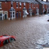 Petteril Street, Carlisle, Cumbria. The devastating flood January 8th 2005