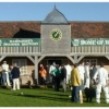 New Pavilion at Broadhalpenny Down Cricket Ground in Hambledon, Hampshire