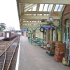 Waiting for a train ... Sheringham Station on the North Norfolk Railway