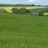 Clayton, summer views towards South Emsall
