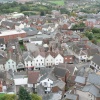 View from atop cathedral, Ludlow