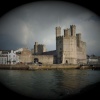 Caernarfon  Castle View of the eagle tower