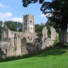 Fountains Abbey in North Yorkshire
