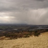 Snow clouds over Lancashire as seen from Rivington Pike, Rivington, Lancashire. 03/03/06