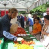Farmer's market in Abingdon, Oxfordshire