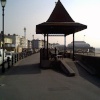 Burnham sea front and pier. Burnham-on-Sea, Somerset.